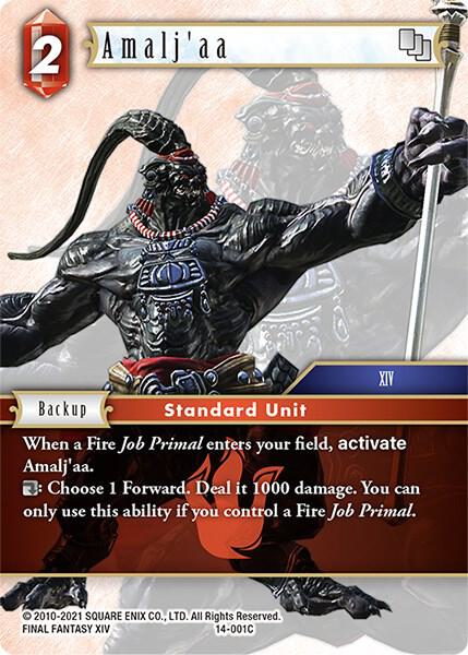 Amaljaa (Opus XIV: Crystal Abyss)  - Foil
