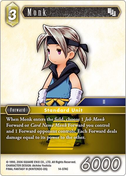 Monk 14-074C (Opus XIV: Crystal Abyss)  - Foil