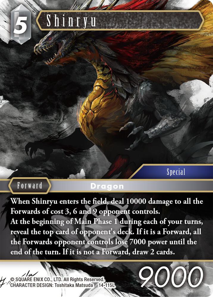 Shinryu 14-115L (Opus XIV: Crystal Abyss)  - Foil