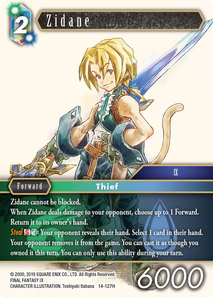 Zidane 14-127H (Opus XIV: Crystal Abyss)  - Foil