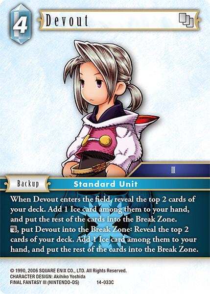 Devout 14-033C (Opus XIV: Crystal Abyss)  - Foil
