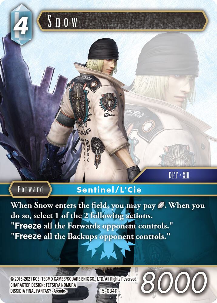 Snow 15-034R (Crystal Dominion)  - Foil
