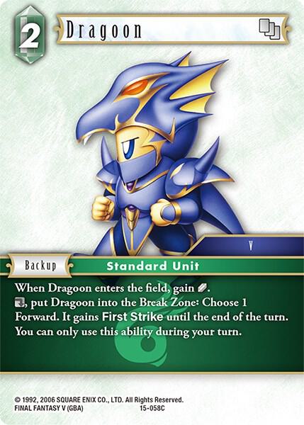 Dragoon 15-058C (Crystal Dominion)  - Foil