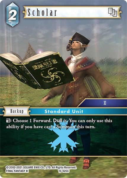 Scholar 15-025C (Crystal Dominion)  - Foil