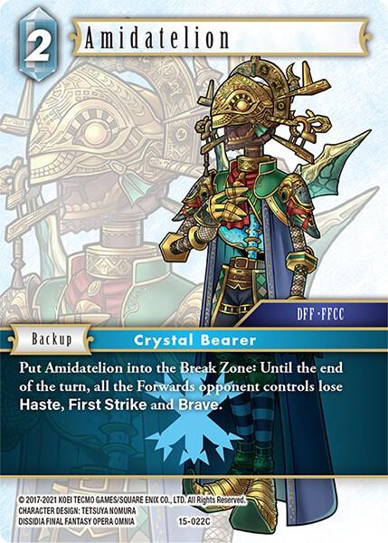 Amidatelion 15-022C (Crystal Dominion)  - Foil