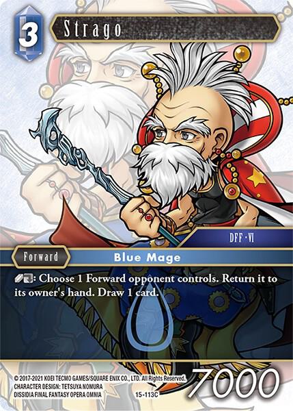 Strago 15-113C (Crystal Dominion)  - Foil