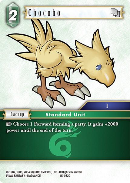 Chocobo 15-052C (Crystal Dominion)  - Foil