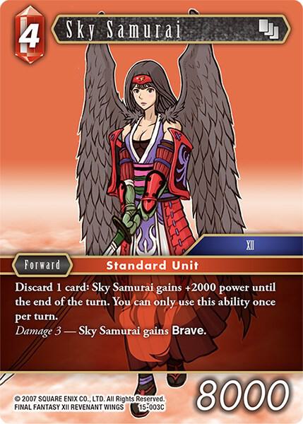 Sky Samurai 15-003C (Crystal Dominion)  - Foil