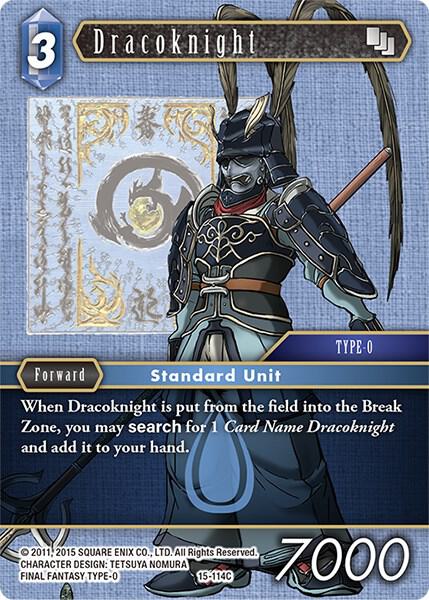 Dracoknight 15-114C (Crystal Dominion)  - Foil