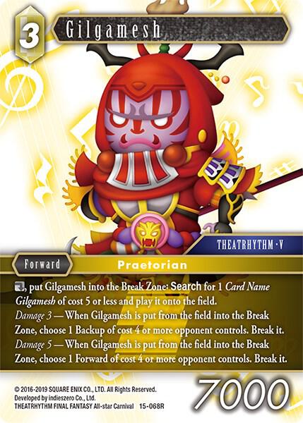 Gilgamesh 15-068R (Crystal Dominion)  - Foil