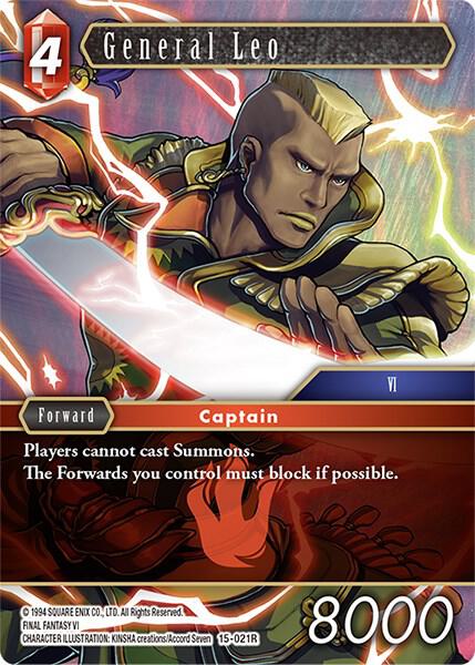 General Leo 15-021R (Crystal Dominion)  - Foil