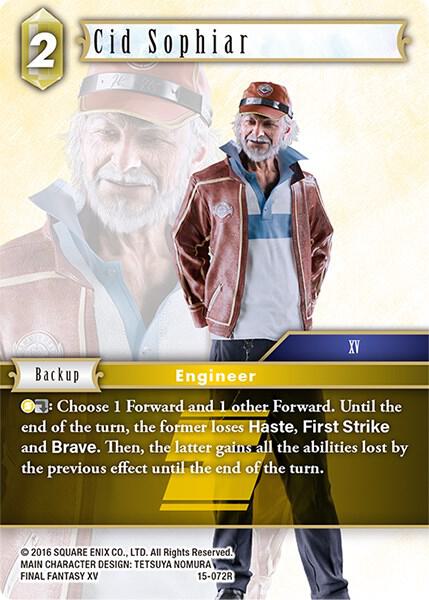 Cid Sophiar 15-072R (Crystal Dominion)  - Foil