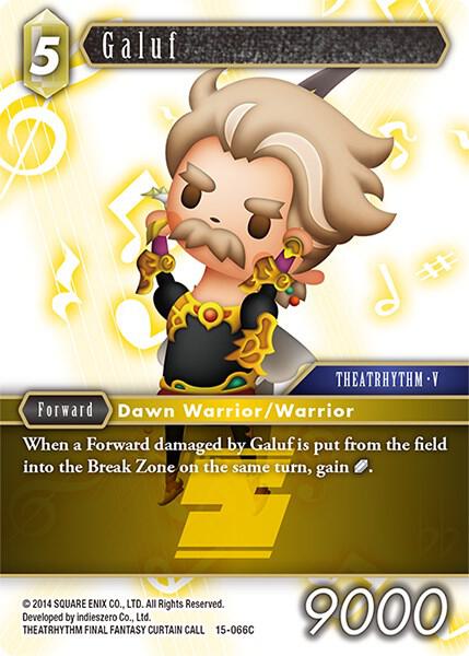 Galuf 15-066C (Crystal Dominion)  - Foil
