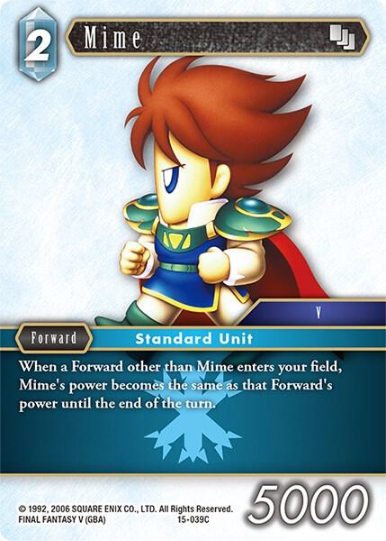 Mime 15-039C (Crystal Dominion)  - Foil