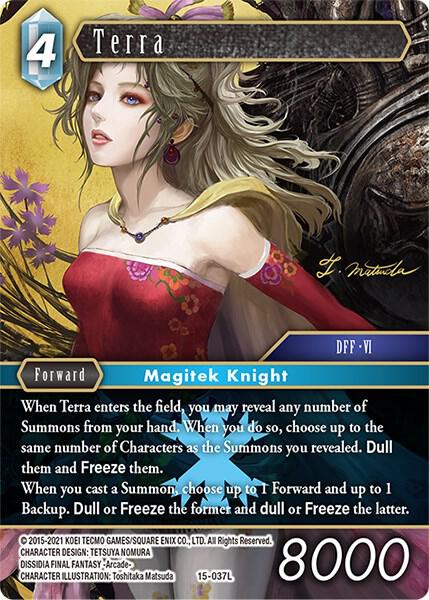 Terra 15-037L (Crystal Dominion)  - Foil