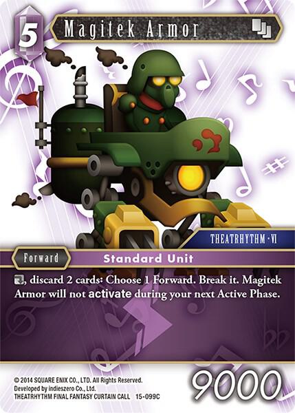 Magitek Armor 15-099C (Crystal Dominion)  - Foil