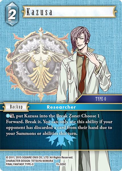Kazusa 15-026C (Crystal Dominion)  - Foil