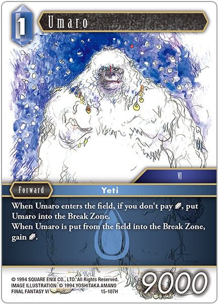 Umaro 15-107H (Crystal Dominion)  - Foil