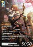 Sarah (MOBIUS) January 2022 PR-106/13-118C (FF: Promo Cards)  - Foil