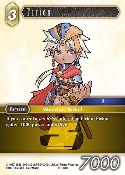 Firion 15 081C 15-081C (Crystal Dominion)  - Foil