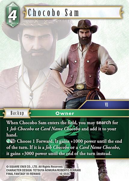 Chocobo Sam 16-055C (Emissaries of Light) 