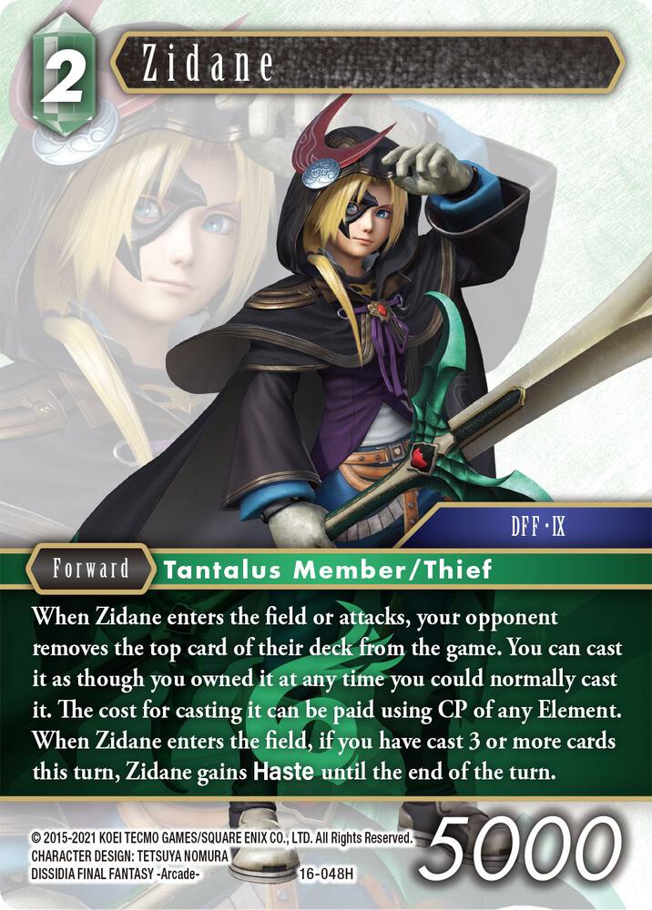 Zidane 16-048H (Emissaries of Light) 