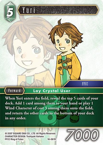 Yuri 16-061R (Emissaries of Light)  - Foil