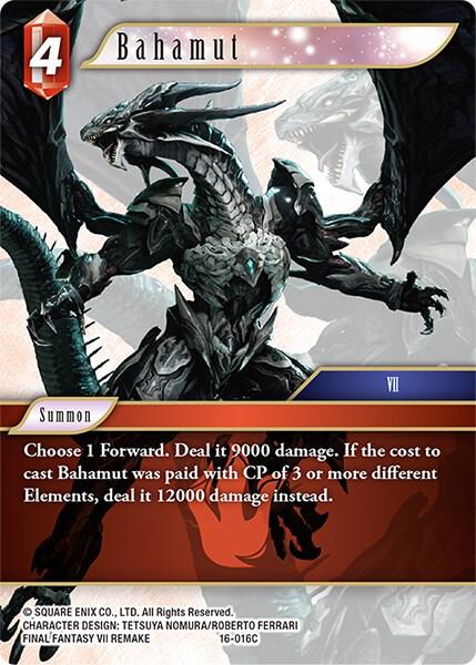 Bahamut 016 (Emissaries of Light)  - Foil