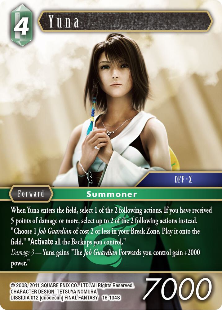 Yuna 16-134S (Emissaries of Light) 