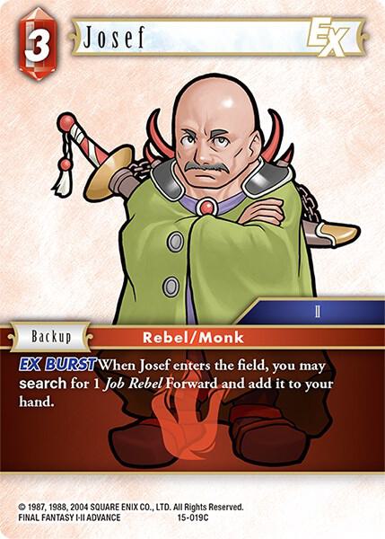Josef EX 15-019C (Crystal Dominion)  - Foil