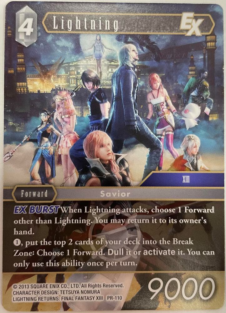 Lightning EX PR-110 (Deck Exclusive Cards) 