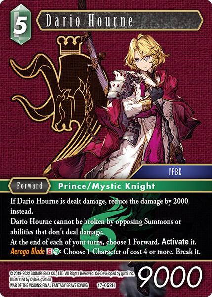 Dario Hourne 17-052H (Rebellion's Call)  - Foil