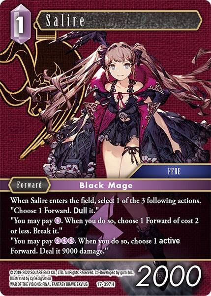 Salire 17-097H (Rebellion's Call)  - Foil