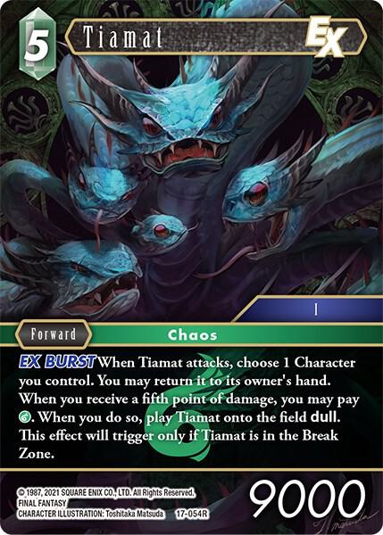 Tiamat EX 17-054R (Rebellion's Call)  - Foil