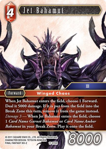Jet Bahamut 17-015H (Rebellion's Call)  - Foil