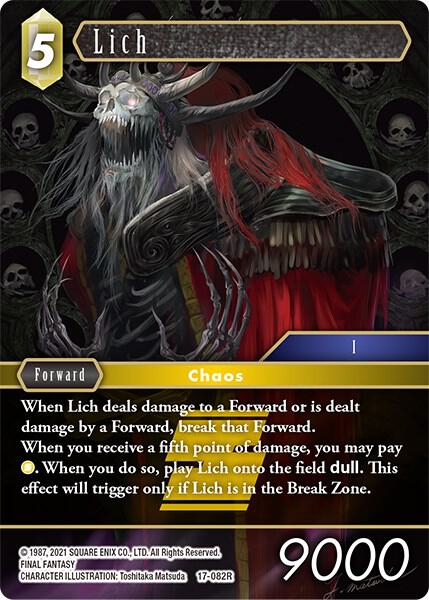 Lich 17-082R (Rebellion's Call)  - Foil