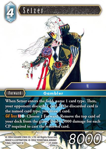 Setzer 17-030H (Rebellion's Call)  - Foil