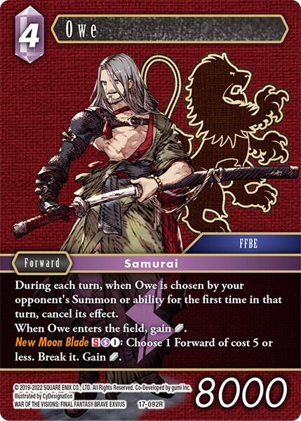 Owe 17-092R (Rebellion's Call)  - Foil