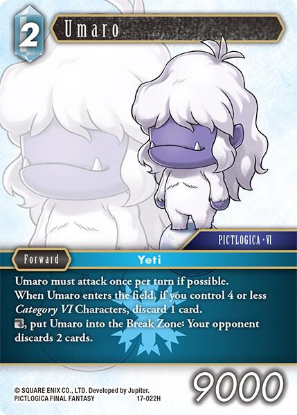 Umaro 17-022H (Rebellion's Call)  - Foil