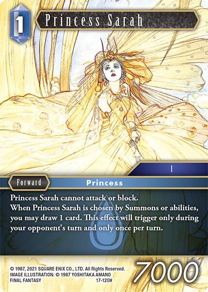Princess Sarah 17-120H (Rebellion's Call)  - Foil