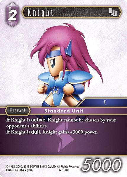 Knight 100 17-100C (Rebellion's Call)  - Foil