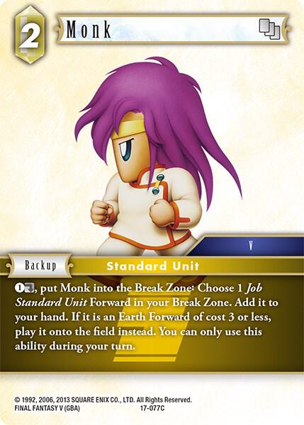 Monk 17-077C (Rebellion's Call)  - Foil