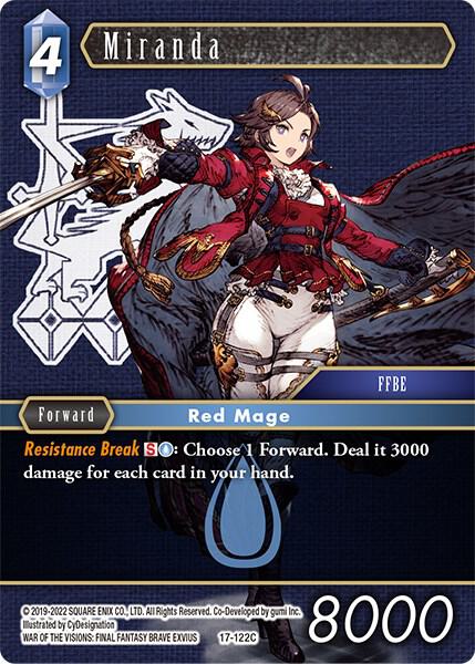 Miranda 17-122C (Rebellion's Call)  - Foil