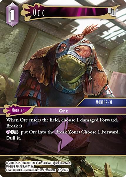 Orc 17-093C (Rebellion's Call)  - Foil