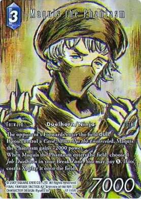 Maquis the Phantasm Full Art 17-115R (Rebellion's Call)  - Foil