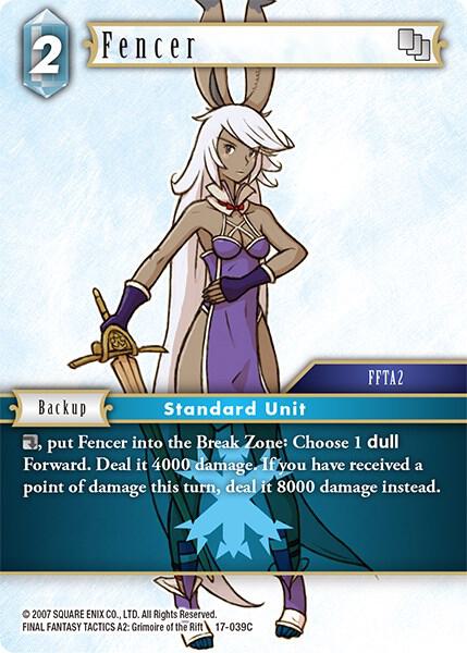 Fencer 17-039C (Rebellion's Call)  - Foil