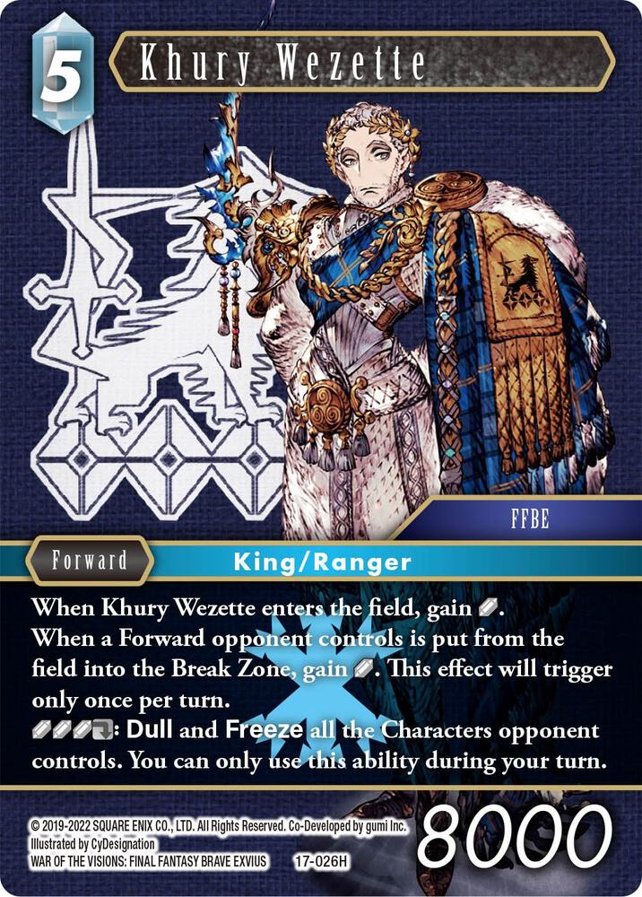 Khury Wezette 17-026H (Rebellion's Call) 