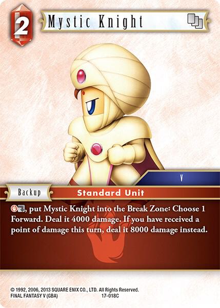 Mystic Knight 17-018C (Rebellion's Call)  - Foil
