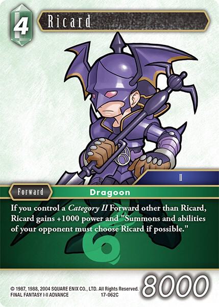 Ricard 17-062C (Rebellion's Call)  - Foil
