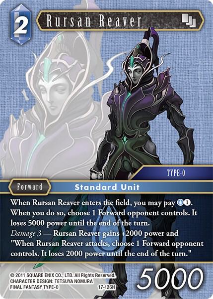 Rursan Reaver 17-126H (Rebellion's Call)  - Foil